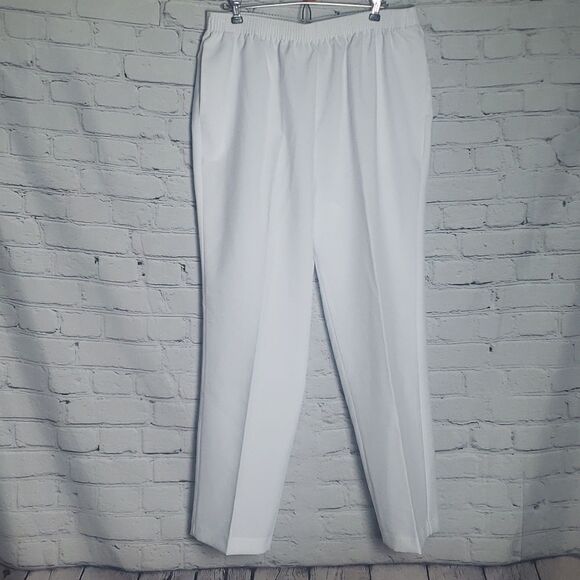 Allison Daley White Dress Pants - Picture 1 of 9